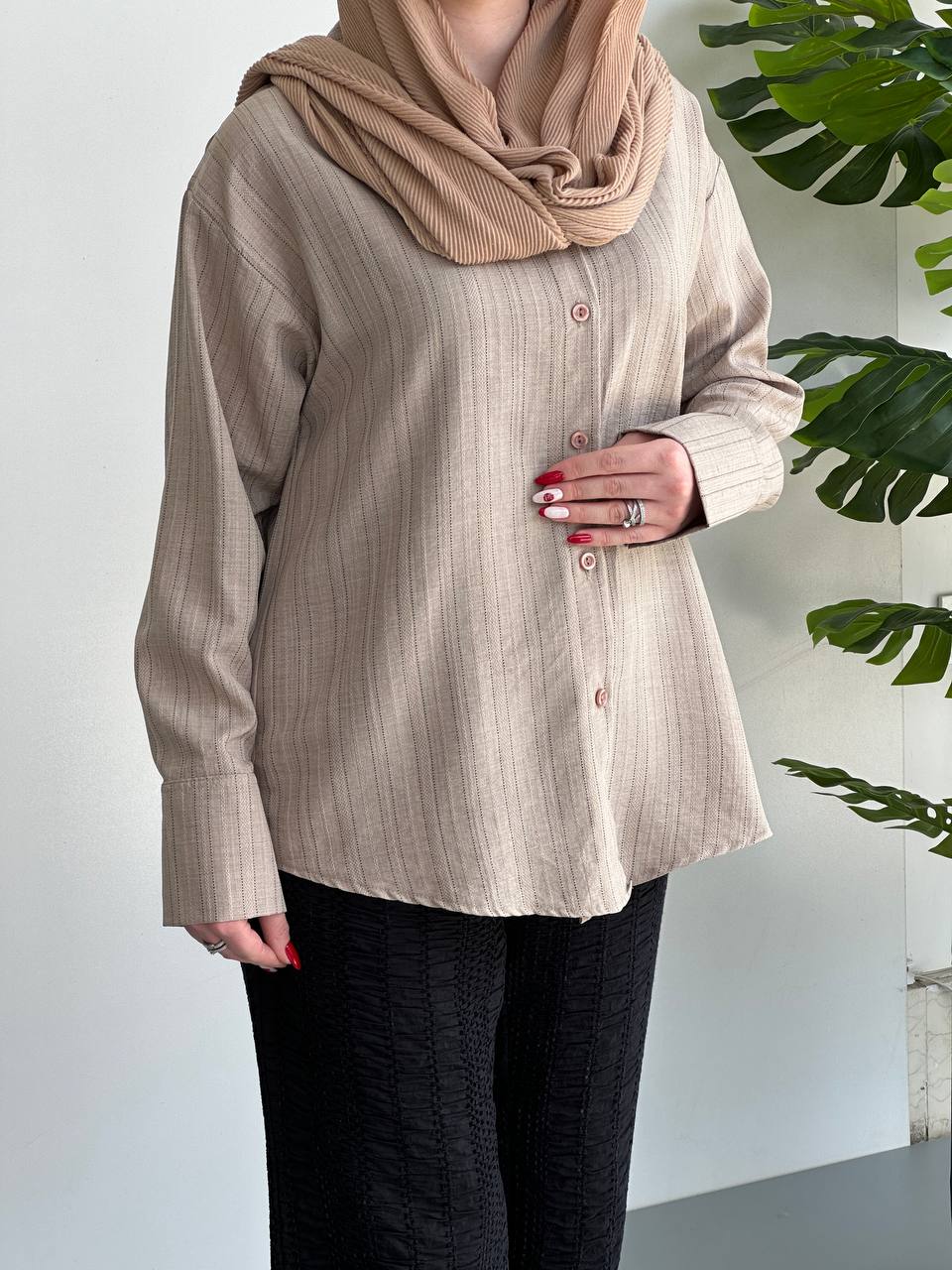 شومیز کتیبه خنک پروا